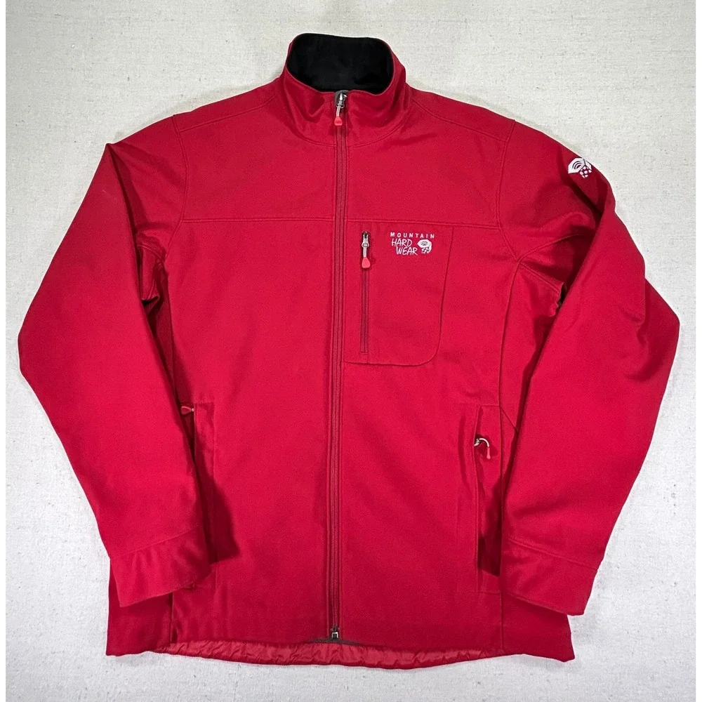 Mountain HardWear Men's Large Ski Snow Jacket OutdoorWear Soft Shell Performance